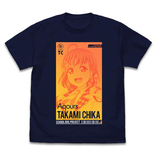 Takami Chika T-shirt ALL STARS Ver. Navy