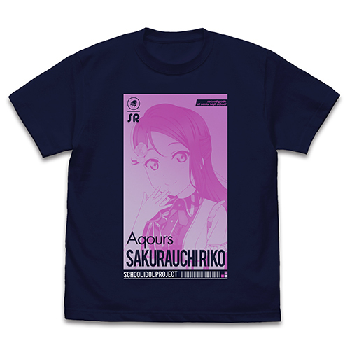 Sakurauchi Riko T-shirt ALL STARS Ver. Navy