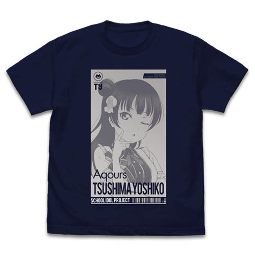 Tsushima Yoshiko T-shirt ALL STARS Ver. Navy