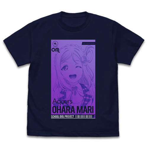 Ohara Mari T-shirt ALL STARS Ver. Navy