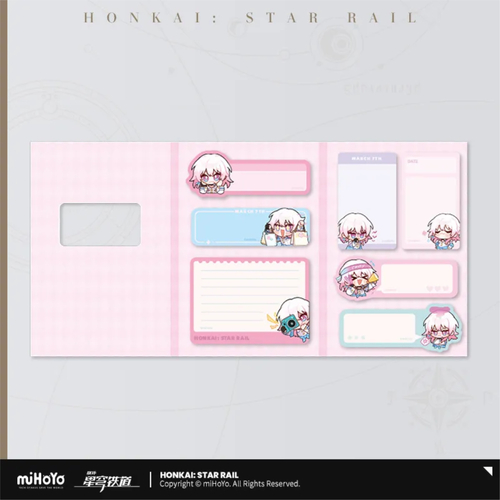 -PRE ORDER- Honkai: Star Rail Pom-Pom Gallery Post-it Note Set March 7th