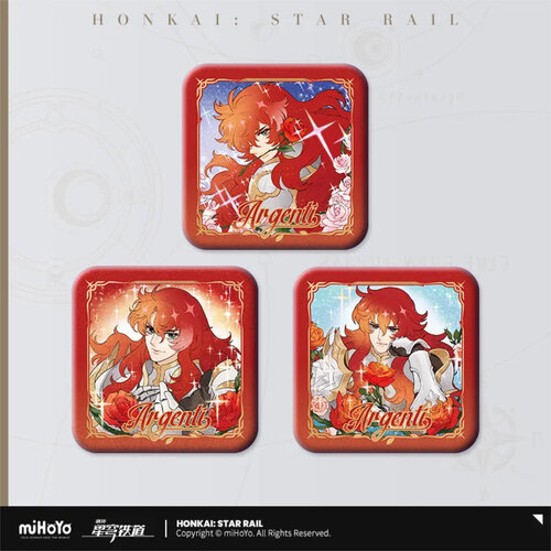 -PRE ORDER- Honkai: Star Rail Pure and Unparalleled Beauty Badge