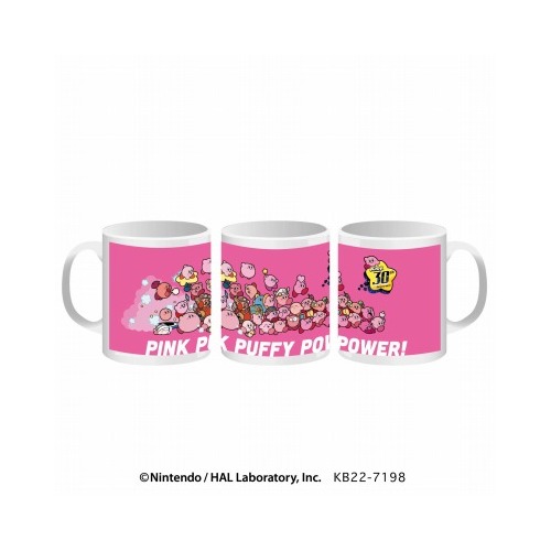 Kirby's Dream Land 30th Anniversary Mug Main (Pink)