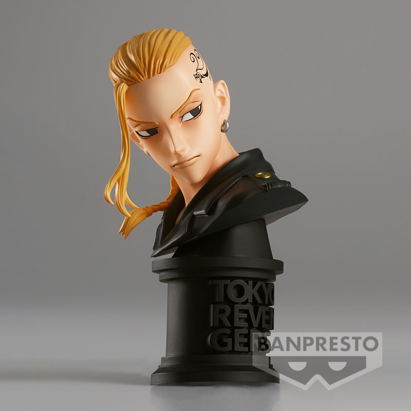 BanPresto - Tokyo Revengers - Faceculptures - Ken Ryuguji Version B - Figura Collezionabile 11 Cm