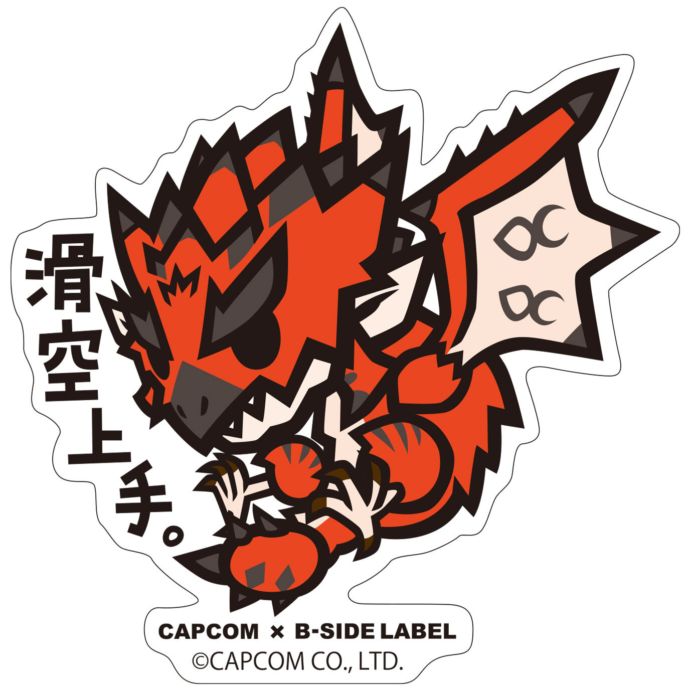 Capcom X B Side Label Sticker Kakku Jozu Capcom X B Side Label Sticker Kakku Jozu