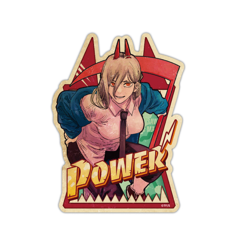 Chainsaw Man Travel Sticker 4 Power A