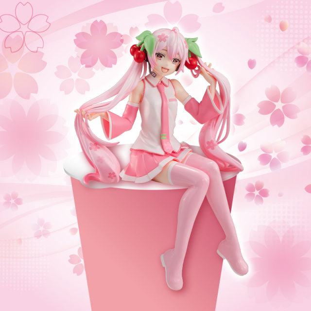 Hatsune Miku Noodle Stopper Figure -Sakura Miku 2024-  ,Figures,Other,Partner Products,Hatsune Miku