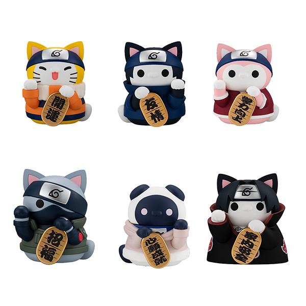MEGA CAT PROJECT NARUTO-Nyaruto! Beckoning cat FORTUNE [BLIND BOX]