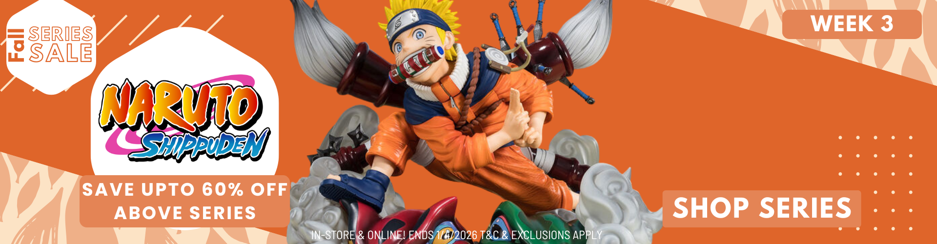 Fall Series Sale - Week 3 S1 (Naruto)