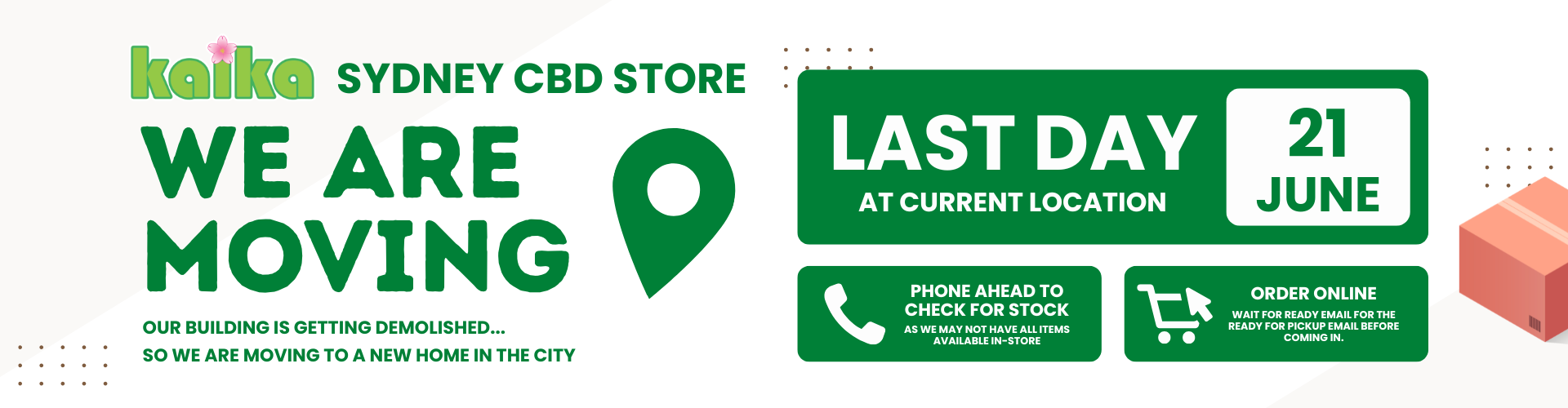 Anime Kaika Sydney CBD - Store Moving Update