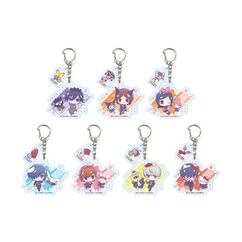 Acrylic Key Chain with Parts Persona Series P30th x Sanrio Characters 01 Collaboration Illustration [BLIND BOX]