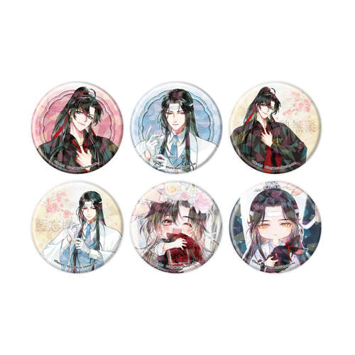 Hologram Can Badge (57mm) Japanese Comic The Master of Diabolism 01 Original Illustration [BLIND BOX]