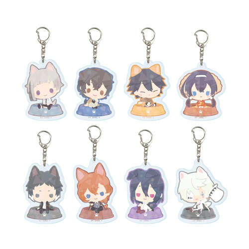 Hologram Acrylic Key Chain Osanpo Bungo Stray Dogs 01 [BLIND BOX]