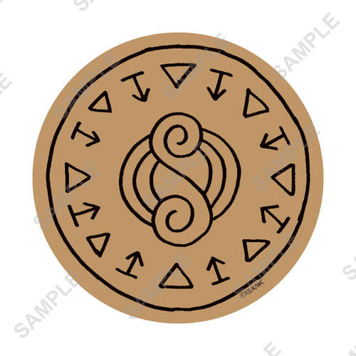 Cork Coaster 01 Magic Circle of Sylph Shoes (Official Illustration)