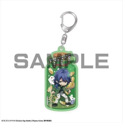 CharaToria Acrylic Key Chain Hypnosismic -Division Rap Battle- Rhyme Anima Dice Arisugawa