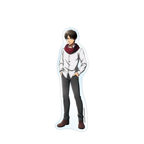 Original Illustration Eren Wear Muffler Ver. Sticker