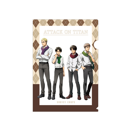 Original Illustration Group Wear Muffler Ver. Clear File