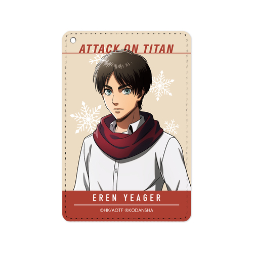 Original Illustration Eren Wear Muffler Ver. 1 Pocket Pass Case