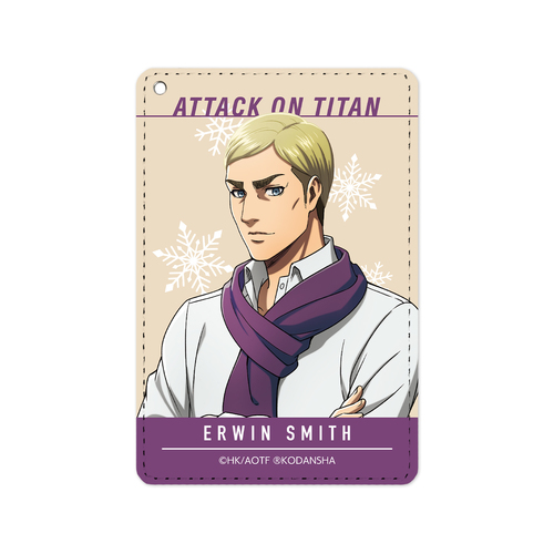 Original Illustration Erwin Wear Muffler Ver. 1 Pocket Pass Case