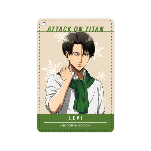 Original Illustration Levi Wear Muffler Ver. 1 Pocket Pass Case