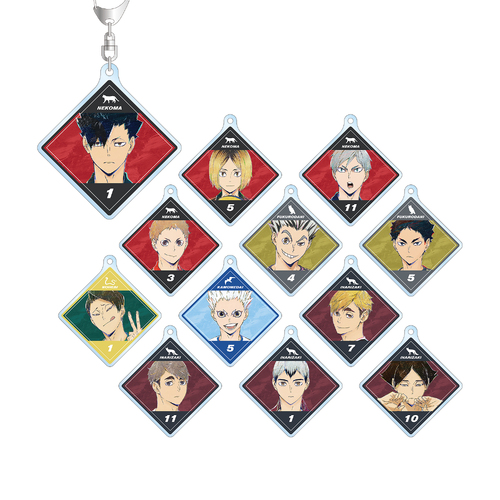 Haikyu!! To The Top Trading Ani-Art Vol. 6 Acrylic Key Chain [BLIND BOX]