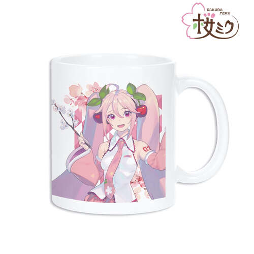 Sakura Miku Original Illustration Sakura Miku Art by kuro Mug