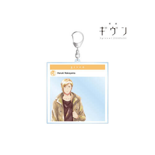Nakayama Haruki Ani-Art Aqua Label Photo Frame Style Big Acrylic Key Chain