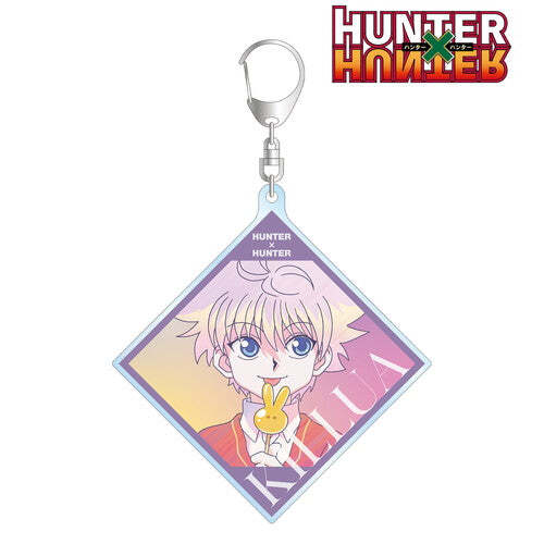 Killua Ani-Art Clear Label Big Acrylic Key Chain