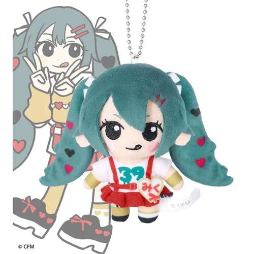 -PRE ORDER- Hatsune Miku Art by coalowl Plush Mascot Ver. A