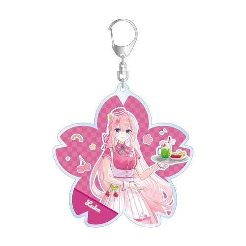 Megurine Luka American Diner ver. Art by Fumi BIG Acrylic Keychain