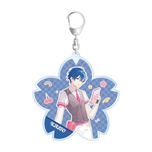 KAITO American Diner ver. Art by Fumi BIG Acrylic Keychain
