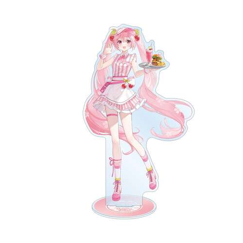 Sakura Miku American Diner ver. Art by Fumi BIG Acrylic Stand