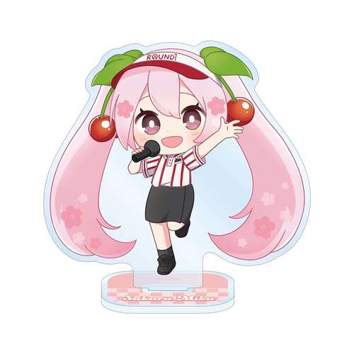 Sakura Miku Chibi Chara Acrylic Stand