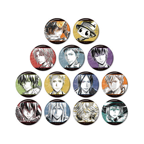 Reborn! Trading Ani-Art BLACK LABEL Can Badge [BLIND BOX]