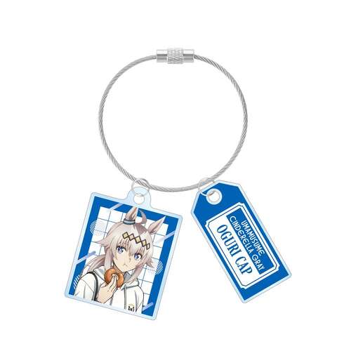 Oguri Cap Twin Wire Acrylic Key Chain POP UP SHOP in Marui