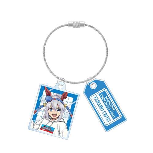 Tamamo Cross Twin Wire Acrylic Key Chain POP UP SHOP in Marui