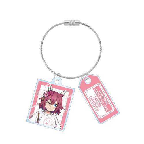 Sakura Chiyono O Twin Wire Acrylic Key Chain POP UP SHOP in Marui