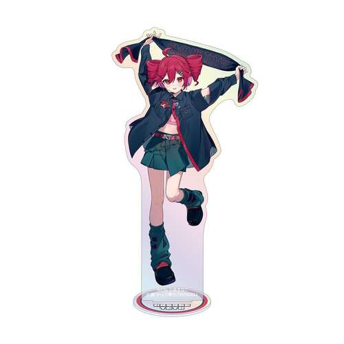 Original Illustration Kasane Teto Motif Jacket Ver. Art by Kinaco Cona Aurora Acrylic Stand