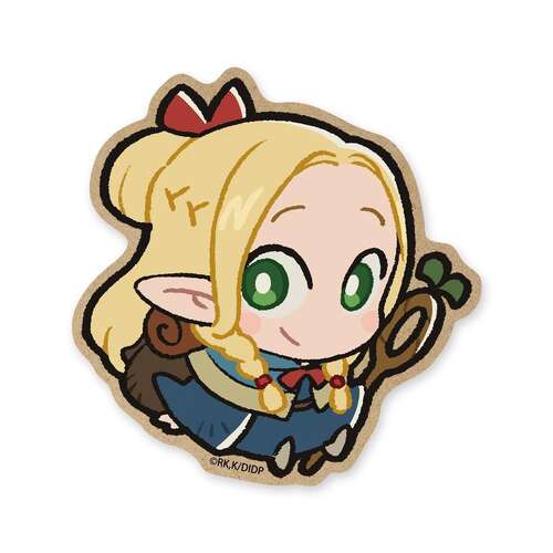 Marcille Chibi Chara Wood Coaster