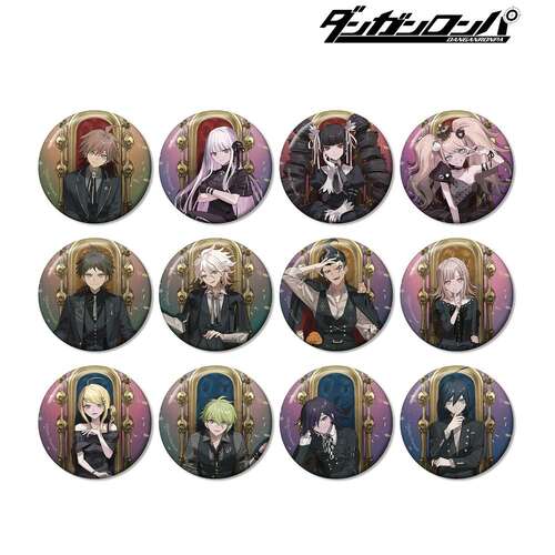 Danganronpa Series Oyo Illustration Throne Ver. Trading Can Badge [BLIND BOX]
