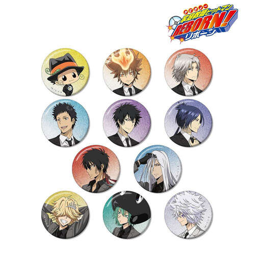 Reborn! Original Illustration Suit Walking Ver. Trading Glitter Can Badge [BLIND BOX]
