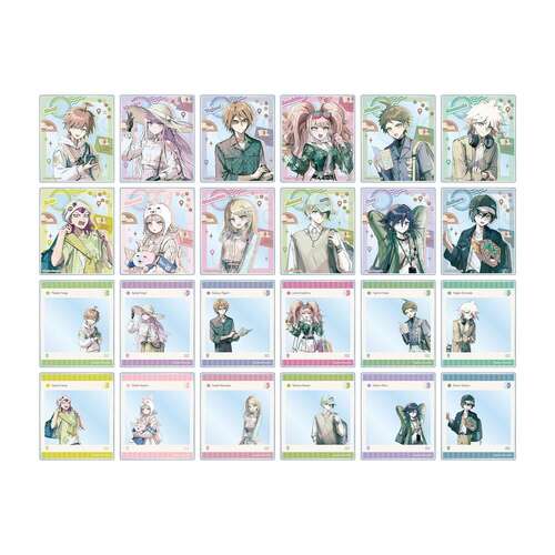 Danganronpa Series Wata Illustration Shifuku de Ryoko Ver. Trading Acrylic Card [BLIND BOX]