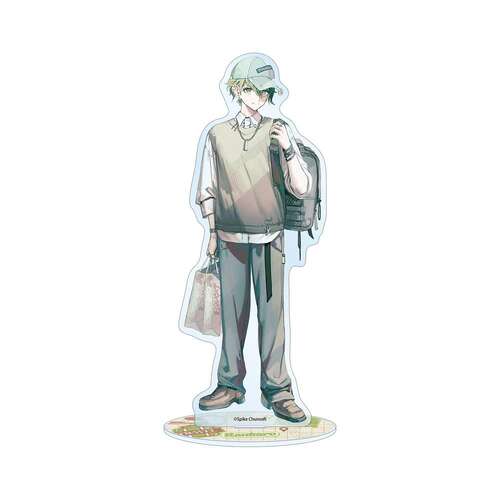 Wata Illustration Amami Rantaro Shifuku de Ryoko Ver. Big Acrylic Stand