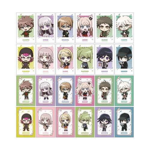 Danganronpa Series Trading Chibi Chara Shifuku de Ryoko Ver. Illustration Card [BLIND BOX]