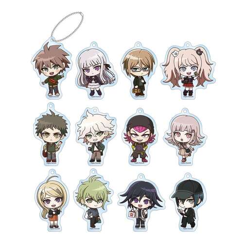 Danganronpa Series Trading Chibi Chara Shifuku de Ryoko Ver. Acrylic Key Chain [BLIND BOX]