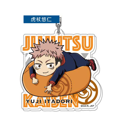 Acrylic Key Chain Yurutto Cushion Series 01 Itadori Yuji AK