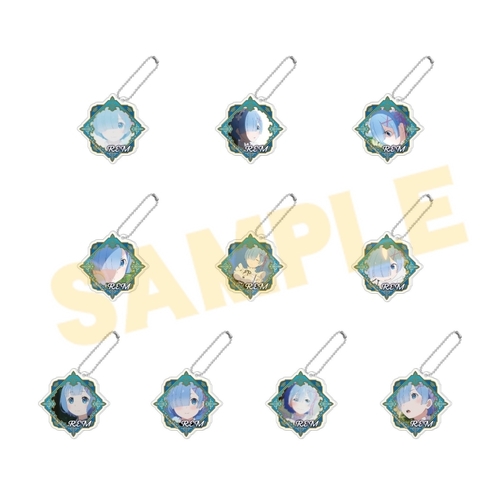 DECOFLA Acrylic Key Chain Re:ZERO Vol. 3 Rem Box [BLIND BOX]