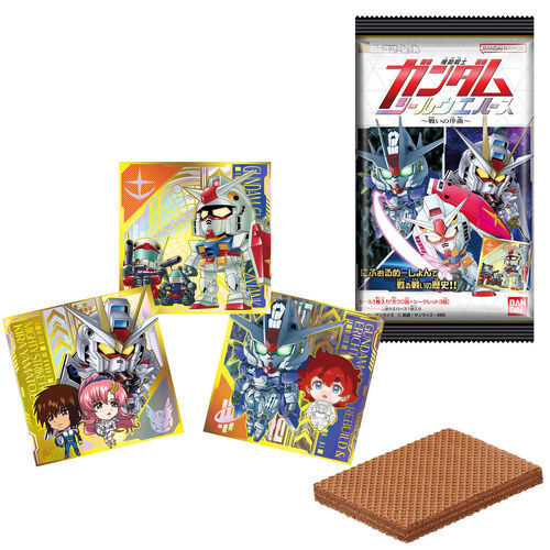 Nyaformation Mobile Suit Gundam Series Sticker Wafer Card Prelude to Battle [BLIND BOX]