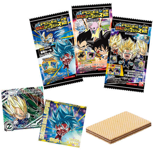 Dragon Ball Chosenshi Sticker Wafer Card Super A New Departure [BLIND BOX]