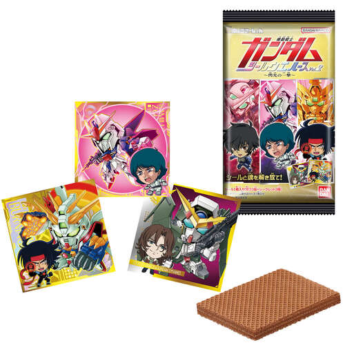 Nyaformation Mobile Suit Gundam Series Sticker Wafer Card Vol. 2 Flash of Light [BLIND BOX]